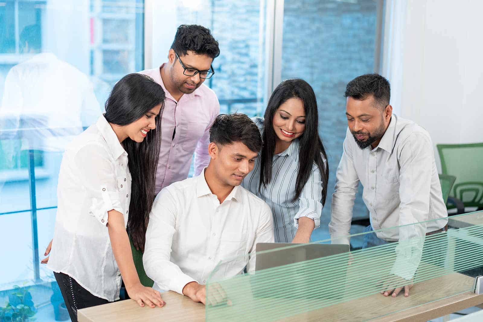 People working affordable image editing company