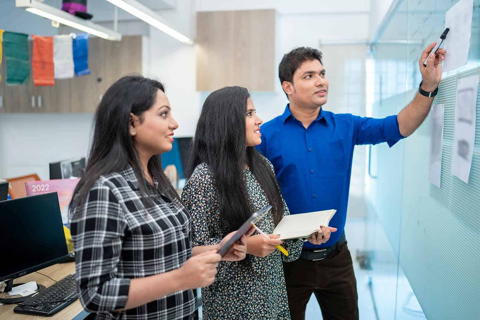 People working affordable image editing company